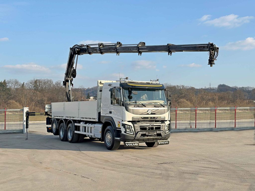 Volvo FMX 460 HIAB X - HIPRO 302 EP - 5 + FUNK/ 8x4 - Kravas auto ar manipulatoru, Bortu kravas automašīna/ Platforma: foto 2 Volvo FMX 460 HIAB X - HIPRO 302 EP - 5 + FUNK/ 8x4 - Kravas auto ar manipulatoru, Bortu kravas automašīna/ Platforma: foto 2