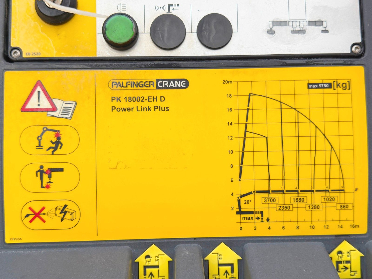 Volvo FMX 460 Kipper 6,40m + PALFINGER PK 18002 EH D līzingu Volvo FMX 460 Kipper 6,40m + PALFINGER PK 18002 EH D: foto 8