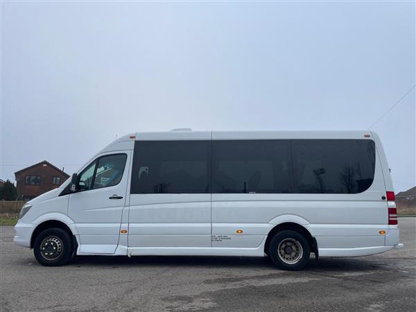 Mikroautobuss, Pasažieru furgons 2017 Mercedes sprinter 516cdi 16 seater: foto 6