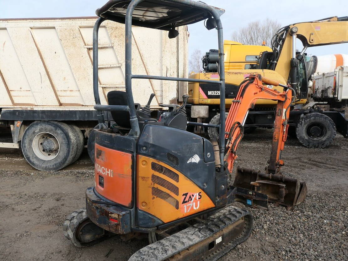 Hitachi ZX17 U-2 - Mini-ekskavators: foto 2 Hitachi ZX17 U-2 - Mini-ekskavators: foto 2