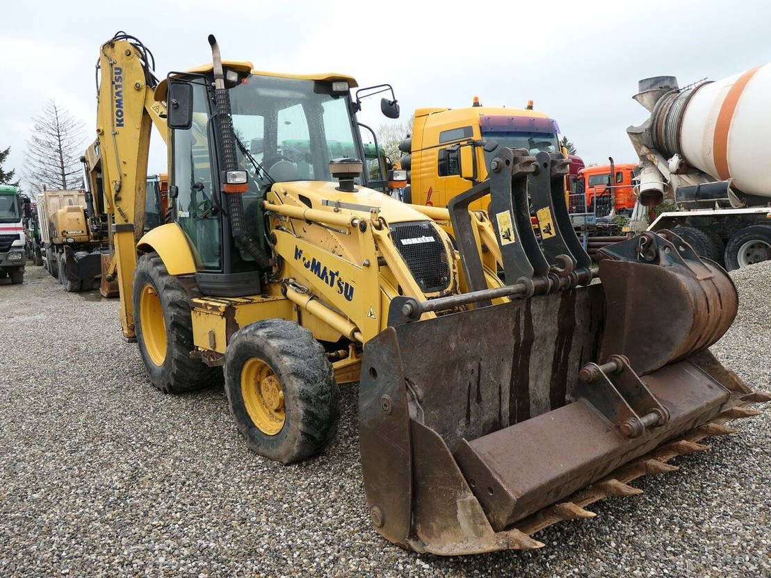Komatsu WB 97-5 - Ekskavators-iekrāvējs: foto 3 Komatsu WB 97-5 - Ekskavators-iekrāvējs: foto 3