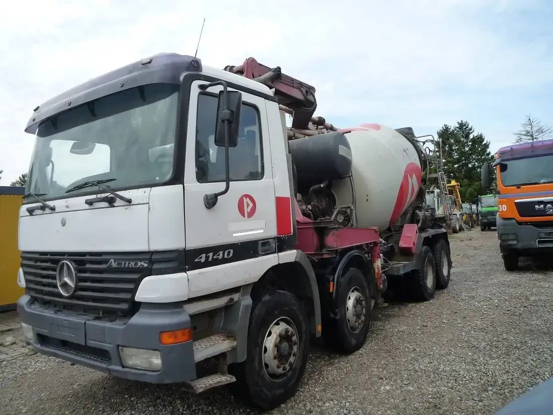 Mercedes-Benz Actros 4141 - Betona sūknis ar mikseri: foto 4 Mercedes-Benz Actros 4141 - Betona sūknis ar mikseri: foto 4