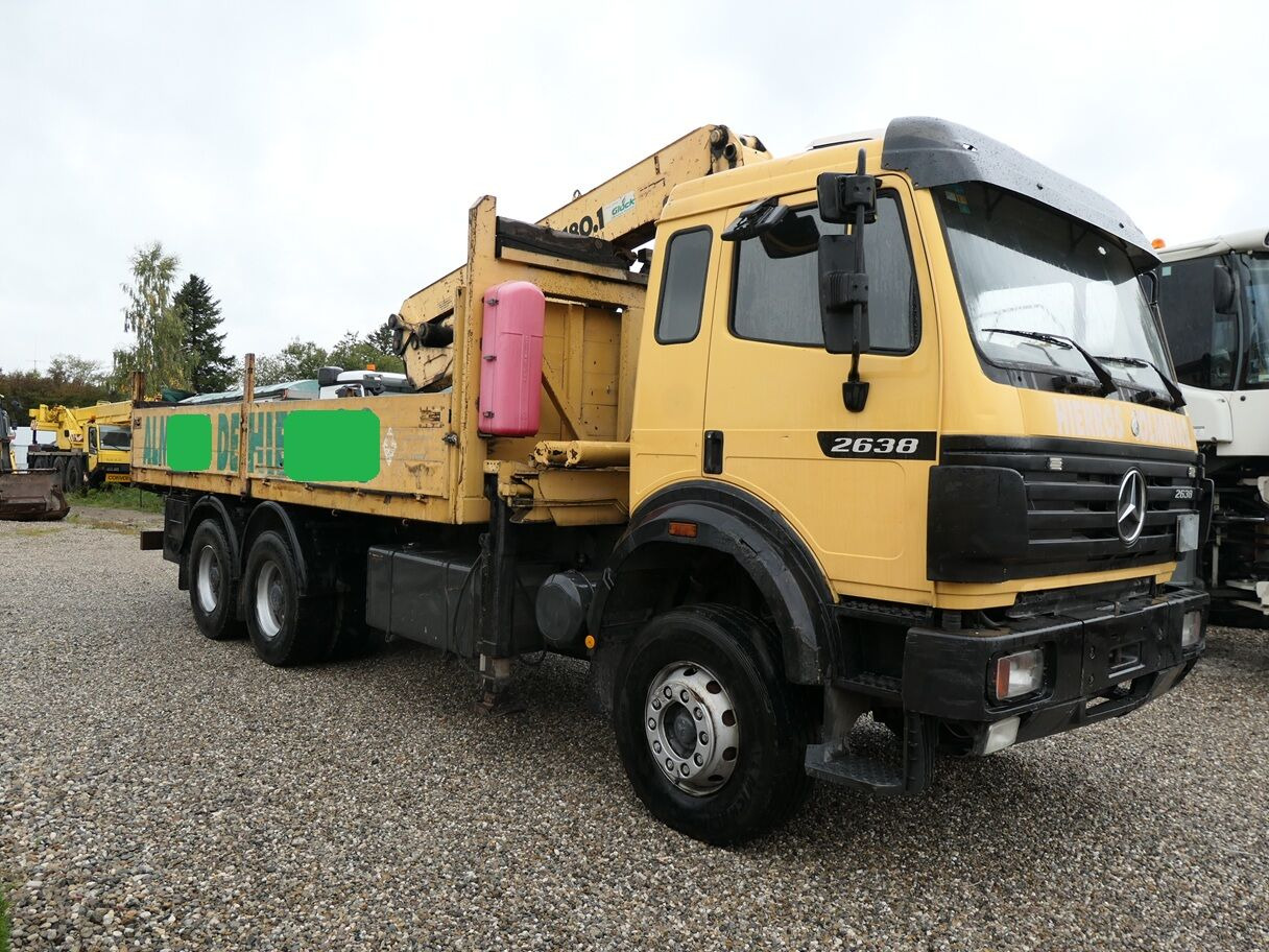 Mercedes-Benz SK 2638 - Bortu kravas automašīna/ Platforma: foto 4 Mercedes-Benz SK 2638 - Bortu kravas automašīna/ Platforma: foto 4