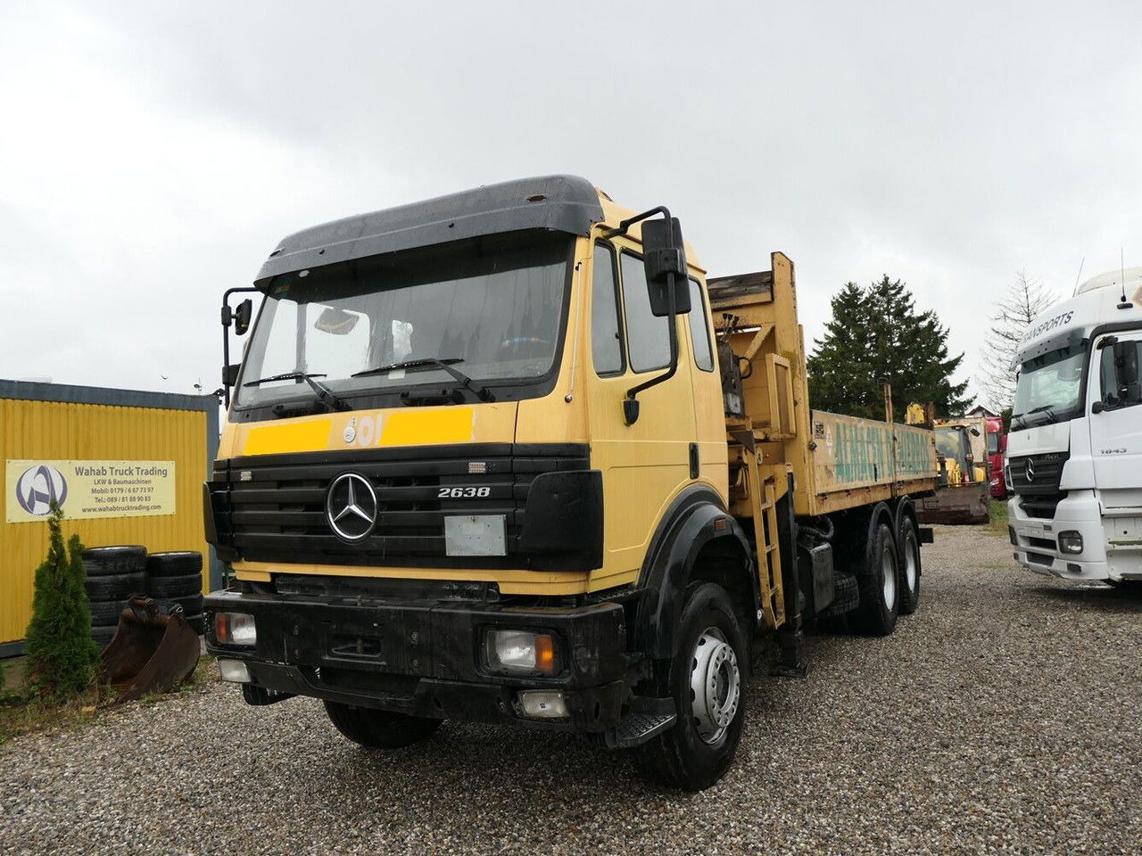 Mercedes-Benz SK 2638 - Bortu kravas automašīna/ Platforma: foto 5 Mercedes-Benz SK 2638 - Bortu kravas automašīna/ Platforma: foto 5