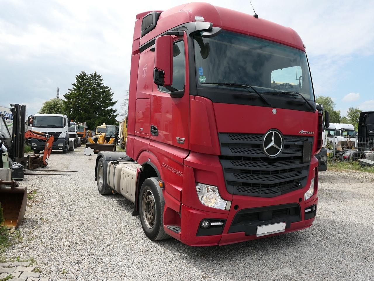 Mercedes Benz Actros 1845 - Vilcējs: foto 3 Mercedes Benz Actros 1845 - Vilcējs: foto 3