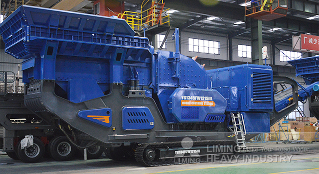 Liming Crawler Mounted Mobile Impact Crusher Equipement - Trieciena drupinātājs: foto 1 Liming Crawler Mounted Mobile Impact Crusher Equipement - Trieciena drupinātājs: foto 1