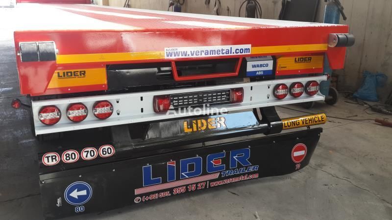 LIDER 2024 MODEL NEW DIRECTLY FROM MANUFACTURER FACTORY AVAILABLE READY - Puspiekabe noņemamā virsbūve/ Konteineru vedējs: foto 3 LIDER 2024 MODEL NEW DIRECTLY FROM MANUFACTURER FACTORY AVAILABLE READY - Puspiekabe noņemamā virsbūve/ Konteineru vedējs: foto 3