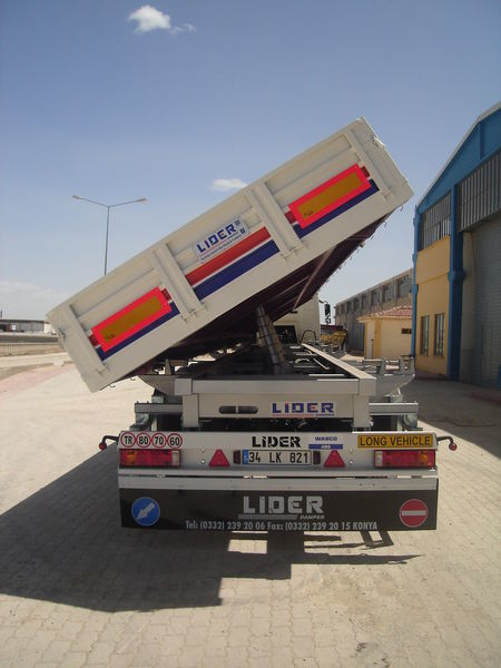 LIDER 2024 MODEL NEW FROM MANUFACTURER COMPANY - Puspiekabe pašizgāzējs: foto 2 LIDER 2024 MODEL NEW FROM MANUFACTURER COMPANY - Puspiekabe pašizgāzējs: foto 2