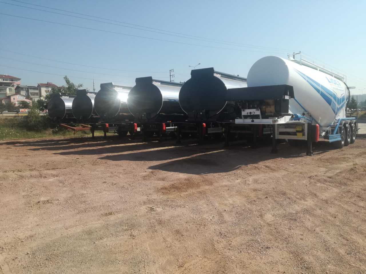 Jaunā Puspiekabe cisterna pārvadāšana bitumena LIDER 2024 MODELS NEW LIDER TRAILER MANUFACTURER COMPANY: foto 8