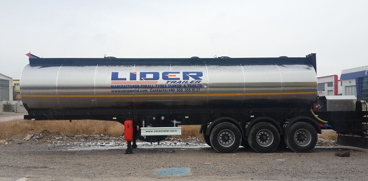 Jaunā Puspiekabe cisterna pārvadāšana bitumena LIDER 2024 MODELS NEW LIDER TRAILER MANUFACTURER COMPANY: foto 16