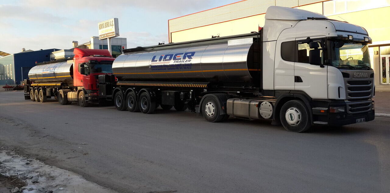 Jaunā Puspiekabe cisterna pārvadāšana bitumena LIDER 2024 MODELS NEW LIDER TRAILER MANUFACTURER COMPANY: foto 12