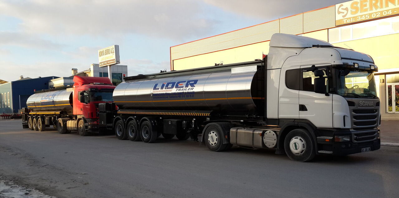 Jaunā Puspiekabe cisterna pārvadāšana bitumena LIDER 2024 MODELS NEW LIDER TRAILER MANUFACTURER COMPANY: foto 11