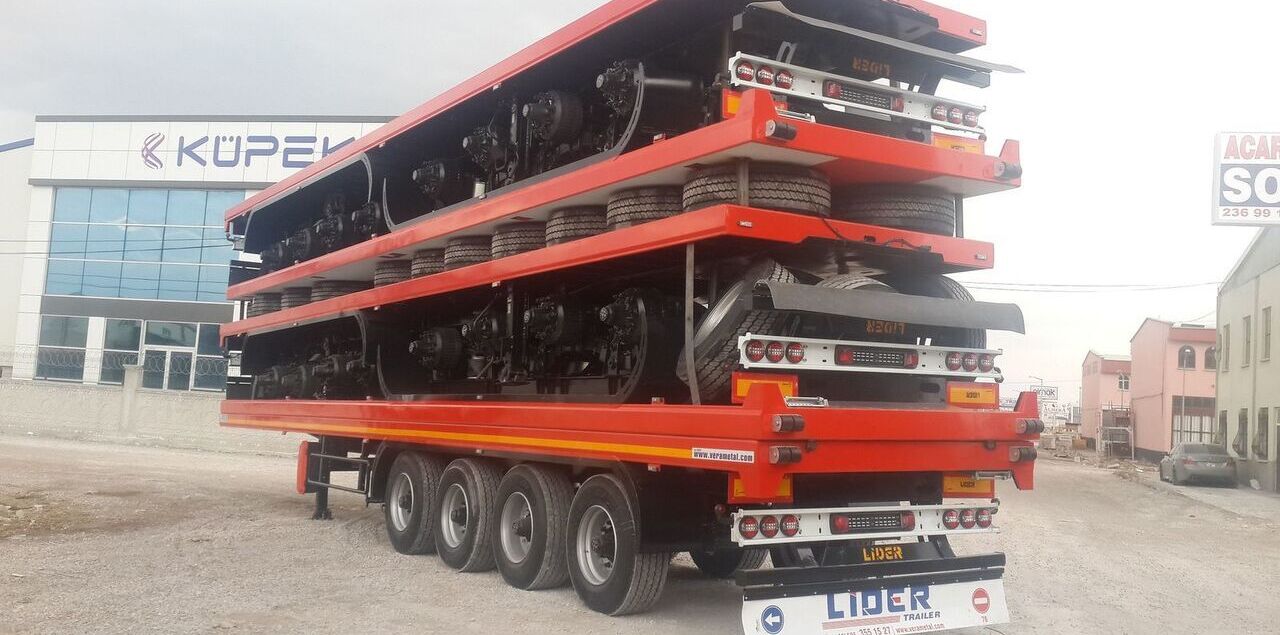 LIDER 2024 YEAR NEW TRAILER FOR SALE (MANUFACTURER COMPANY) - Bortu piekabe/ Platforma: foto 1 LIDER 2024 YEAR NEW TRAILER FOR SALE (MANUFACTURER COMPANY) - Bortu piekabe/ Platforma: foto 1