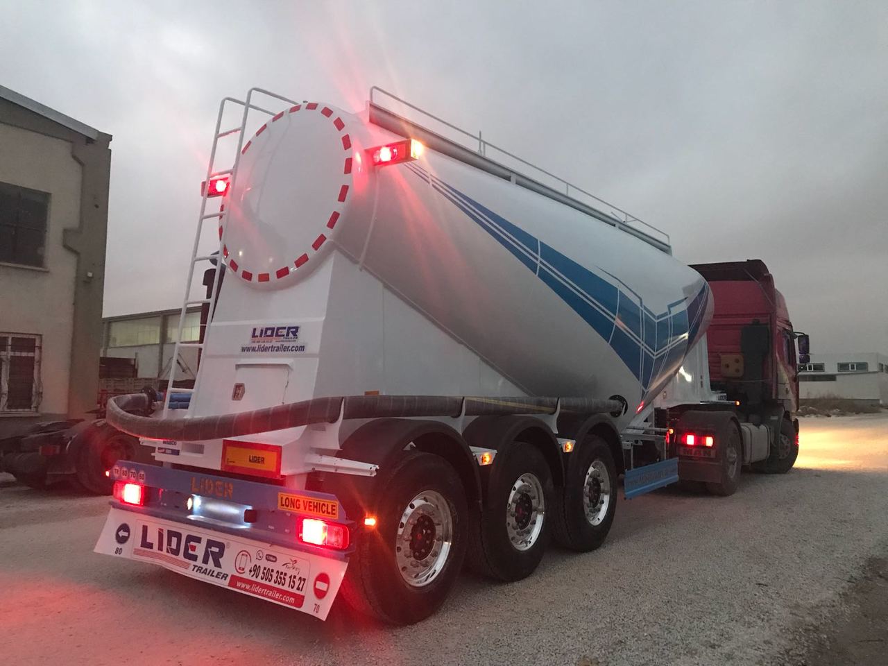 LIDER 2025  MODEL NEW CEMENT TANKER līzingu LIDER 2025  MODEL NEW CEMENT TANKER: foto 7