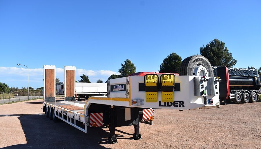 Jaunā Puspiekabe zema profila platforma LIDER 2025 YEAR NEW LOWBED TRAILER FOR SALE (MANUFACTURER COMPANY): foto 11
