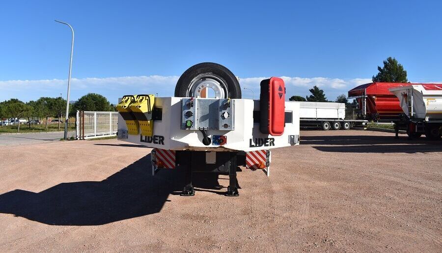 Jaunā Puspiekabe zema profila platforma LIDER 2025 YEAR NEW LOWBED TRAILER FOR SALE (MANUFACTURER COMPANY): foto 10