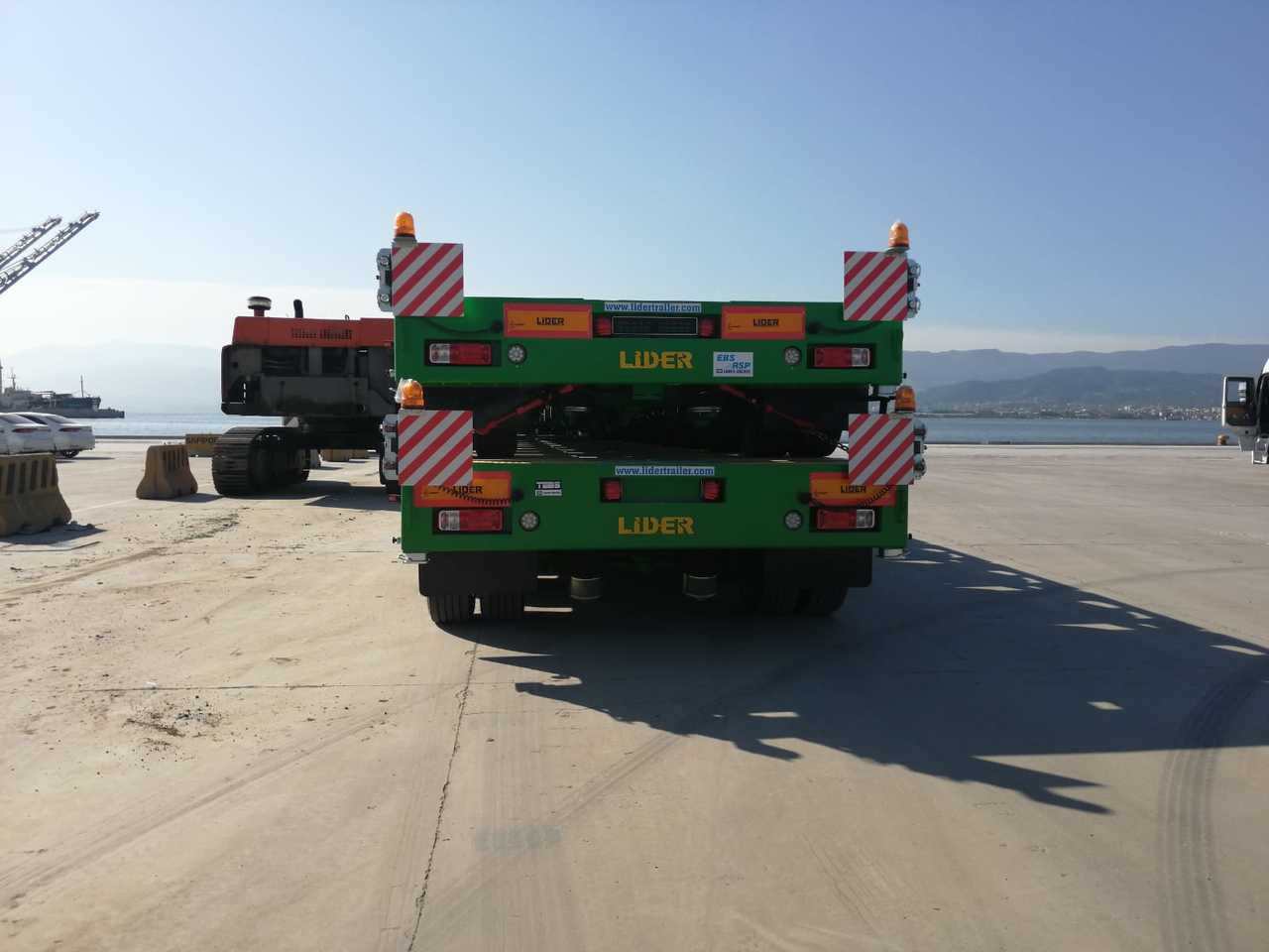 Jaunā Puspiekabe zema profila platforma pārvadāšana smagās tehnikas LIDER LIDER NEW 2025 MODEL Lowbed: foto 11