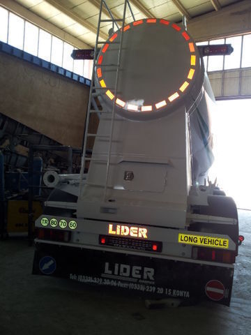 Jaunā Puspiekabe cisterna pārvadāšana cements LIDER NEW ciment remorque 2024 YEAR (MANUFACTURER COMPANY): foto 9
