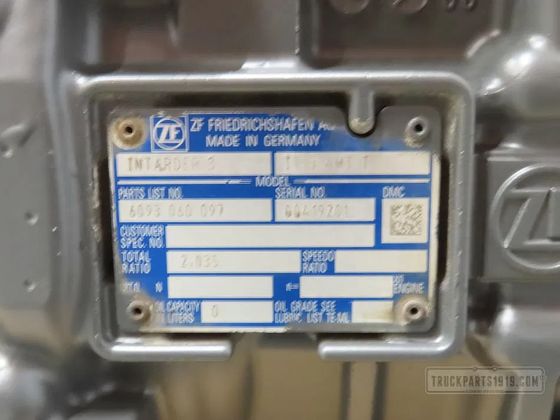 DAF 2189382 | Versnellingsbak 12TX2211TD - Pārnesumkārba - Kravas automašīna: foto 4 DAF 2189382 | Versnellingsbak 12TX2211TD - Pārnesumkārba - Kravas automašīna: foto 4