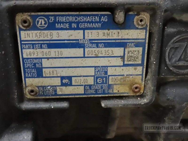 MAN 81.32004-6497 Versnellingsbak 12TX2621TD IT3 - Pārnesumkārba - Kravas automašīna: foto 4 MAN 81.32004-6497 Versnellingsbak 12TX2621TD IT3 - Pārnesumkārba - Kravas automašīna: foto 4