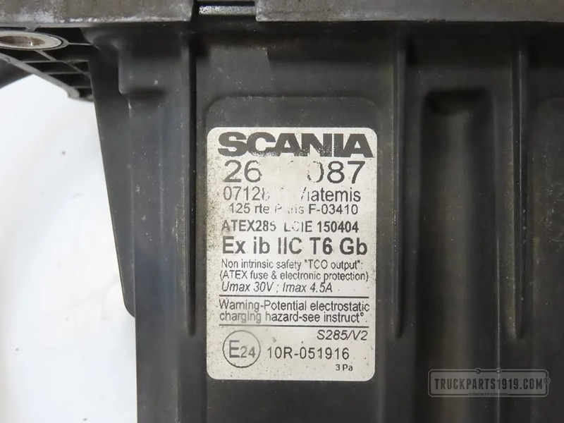 Scania 2622087 Accu hoofdschakelaar - Mērinstrumentu panelis - Kravas automašīna: foto 2 Scania 2622087 Accu hoofdschakelaar - Mērinstrumentu panelis - Kravas automašīna: foto 2