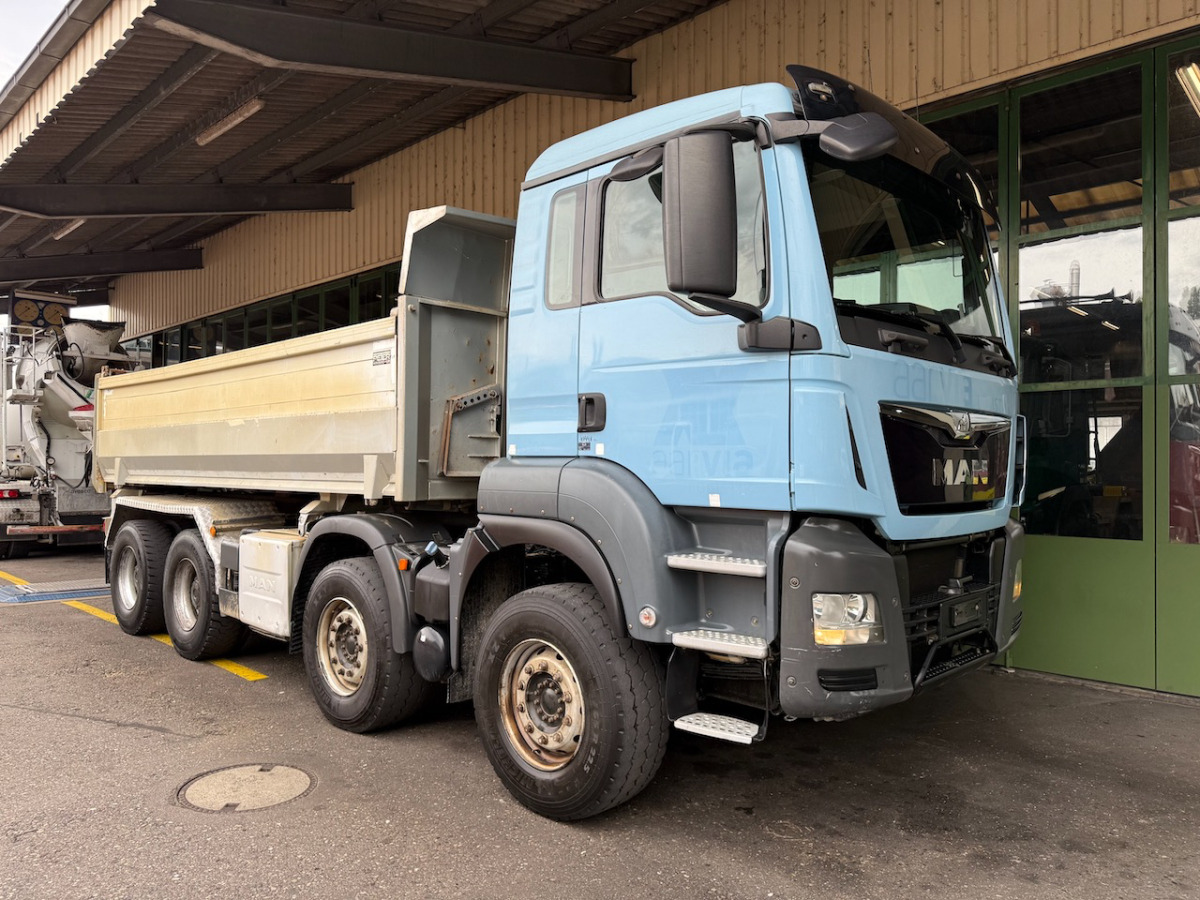 MAN TGS 35.480 8x4 - Kravas automašīna pašizgāzējs: foto 1 MAN TGS 35.480 8x4 - Kravas automašīna pašizgāzējs: foto 1