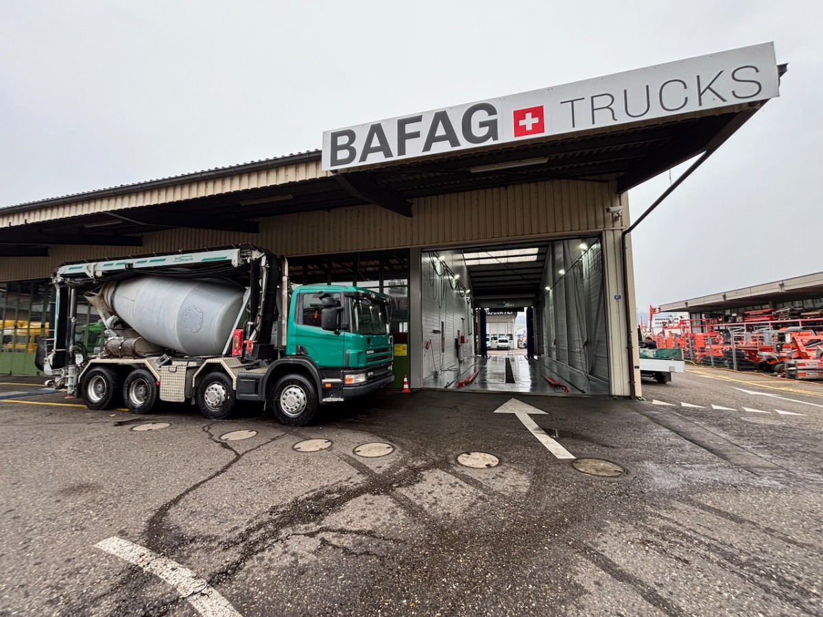 SCANIA P124CB8x4 - Betonvedējs: foto 2 SCANIA P124CB8x4 - Betonvedējs: foto 2