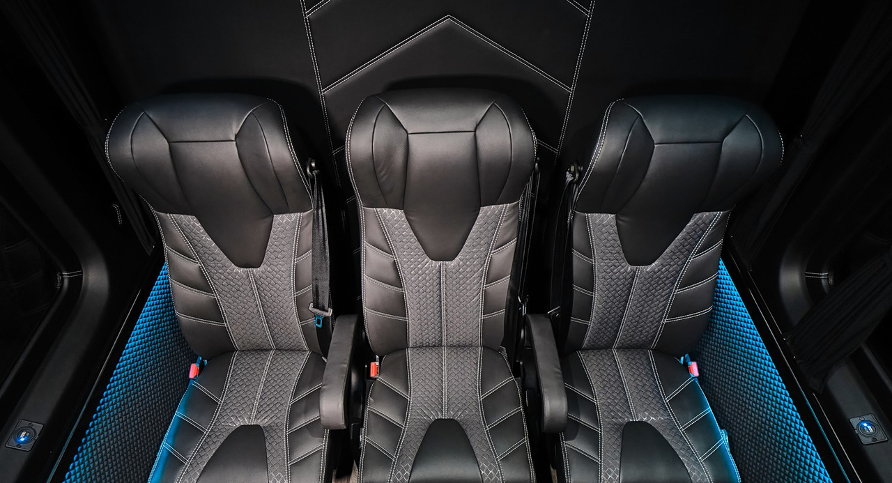 Jaunā Mikroautobuss, Pasažieru furgons Mercedes Sprinter 319 Busconcept L3H2 9-Sitze: foto 8