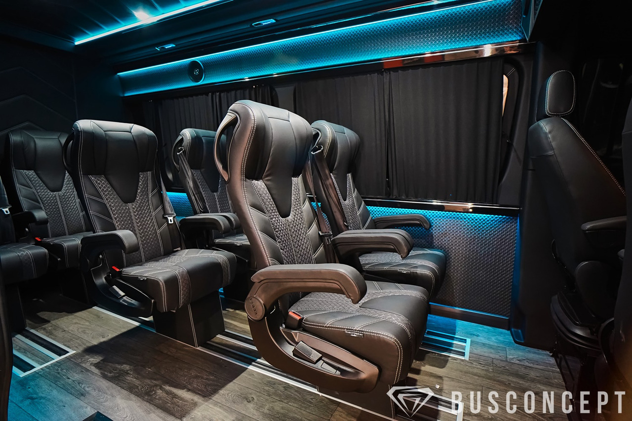 Mercedes Sprinter 319 Busconcept L3H2 9-Sitze - Mikroautobuss, Pasažieru furgons: foto 1 Mercedes Sprinter 319 Busconcept L3H2 9-Sitze - Mikroautobuss, Pasažieru furgons: foto 1