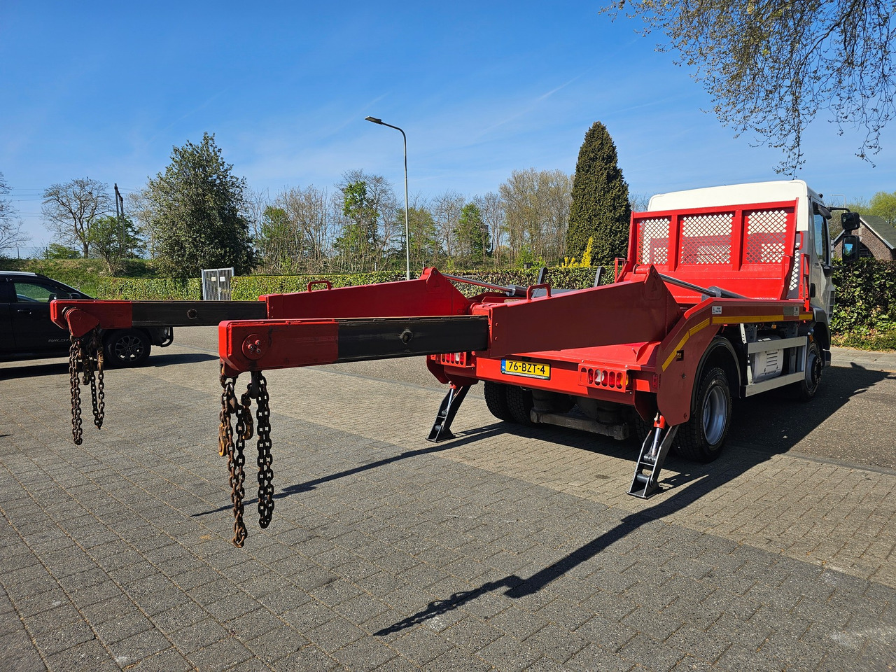 Būvgružu konteineru vedējs DAF LF 220 Euro 6: foto 17