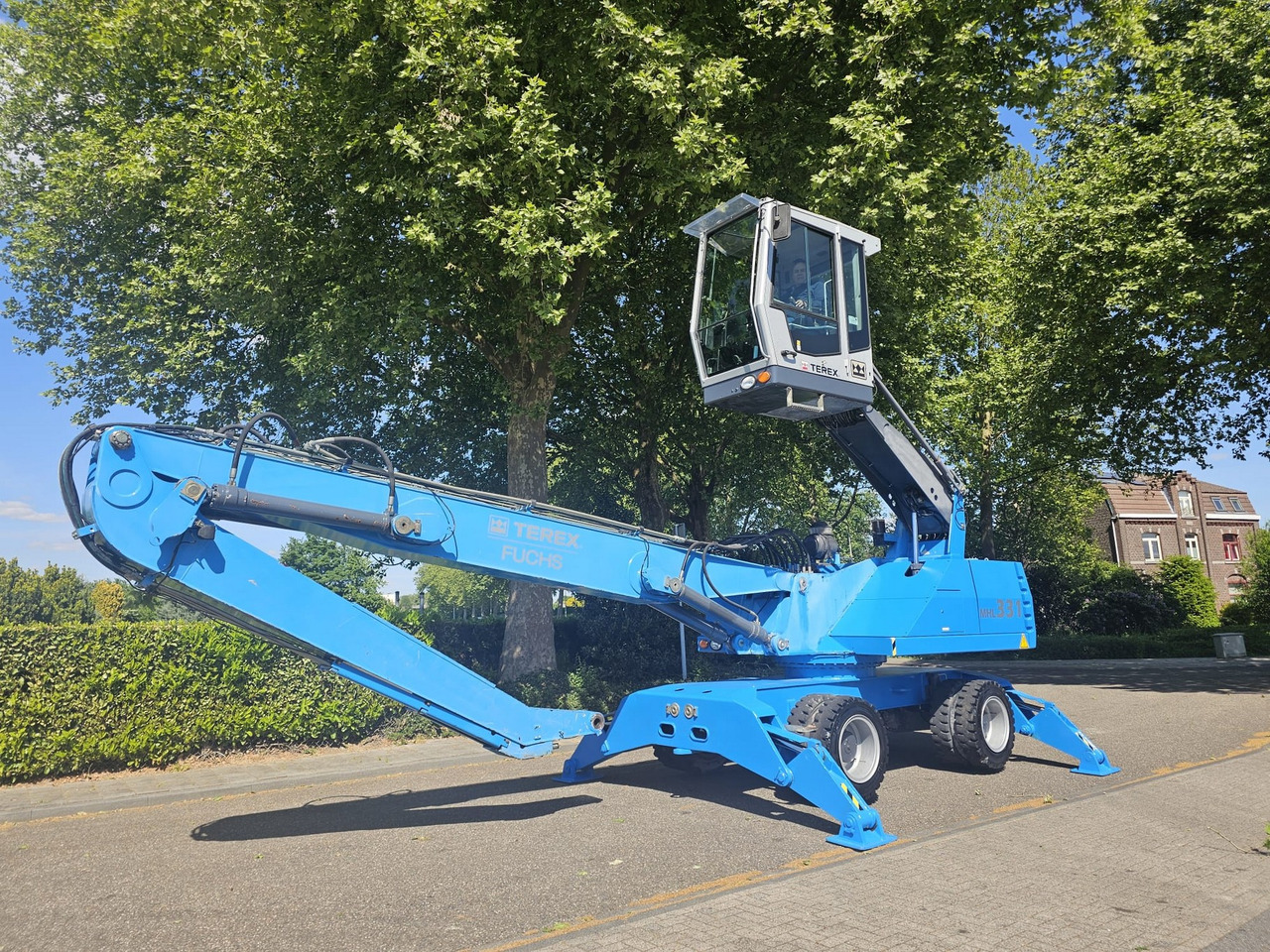 Fuchs MHL 331 Material Handler - Atkritumu iekrāvējs: foto 5 Fuchs MHL 331 Material Handler - Atkritumu iekrāvējs: foto 5