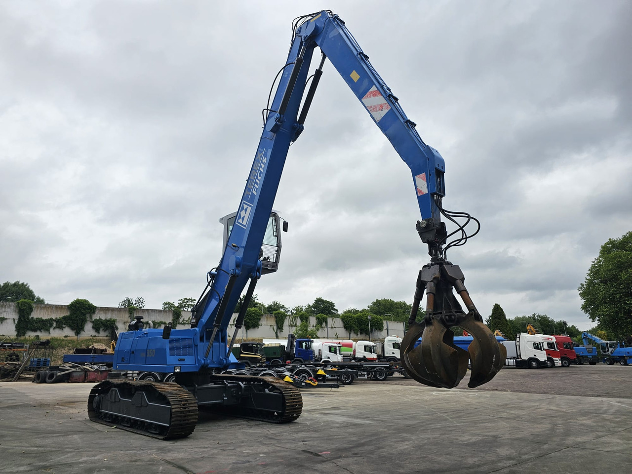 Fuchs RHL 350 Materialhandler With Adjustable Tracks - Atkritumu iekrāvējs: foto 5 Fuchs RHL 350 Materialhandler With Adjustable Tracks - Atkritumu iekrāvējs: foto 5