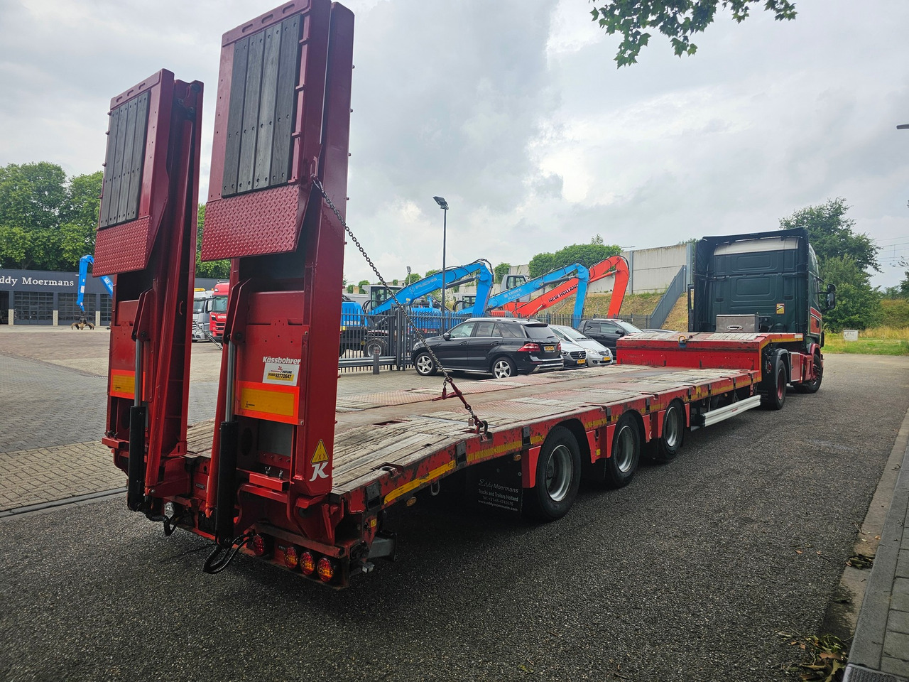 Kässbohrer LB3E With Hydraulic Flip Ramps - Puspiekabe zema profila platforma: foto 4 Kässbohrer LB3E With Hydraulic Flip Ramps - Puspiekabe zema profila platforma: foto 4