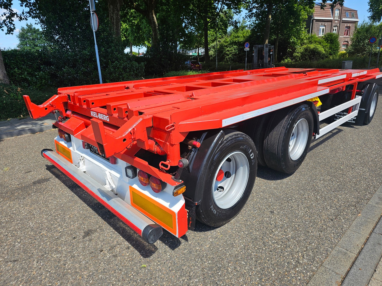 Kel-berg D24 3 Container Tippertrailer - Multilift/ Būvgružu konteinera piekabe: foto 4 Kel-berg D24 3 Container Tippertrailer - Multilift/ Būvgružu konteinera piekabe: foto 4