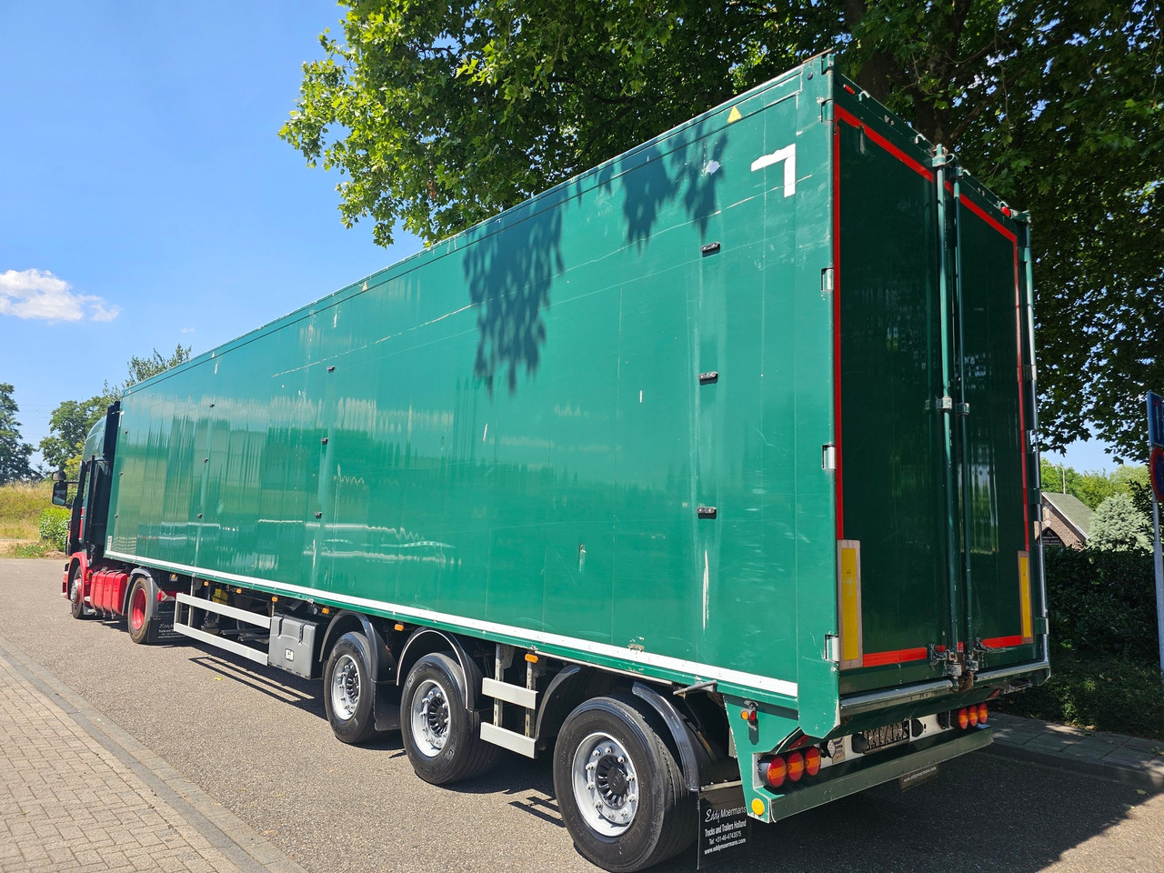 Knapen K200 With Steering Axle - Puspiekabe kustīgās grīdas: foto 2 Knapen K200 With Steering Axle - Puspiekabe kustīgās grīdas: foto 2