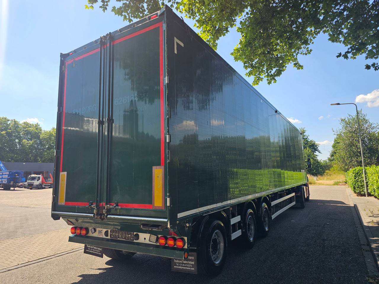 Knapen K200 With Steering Axle - Puspiekabe kustīgās grīdas: foto 4 Knapen K200 With Steering Axle - Puspiekabe kustīgās grīdas: foto 4