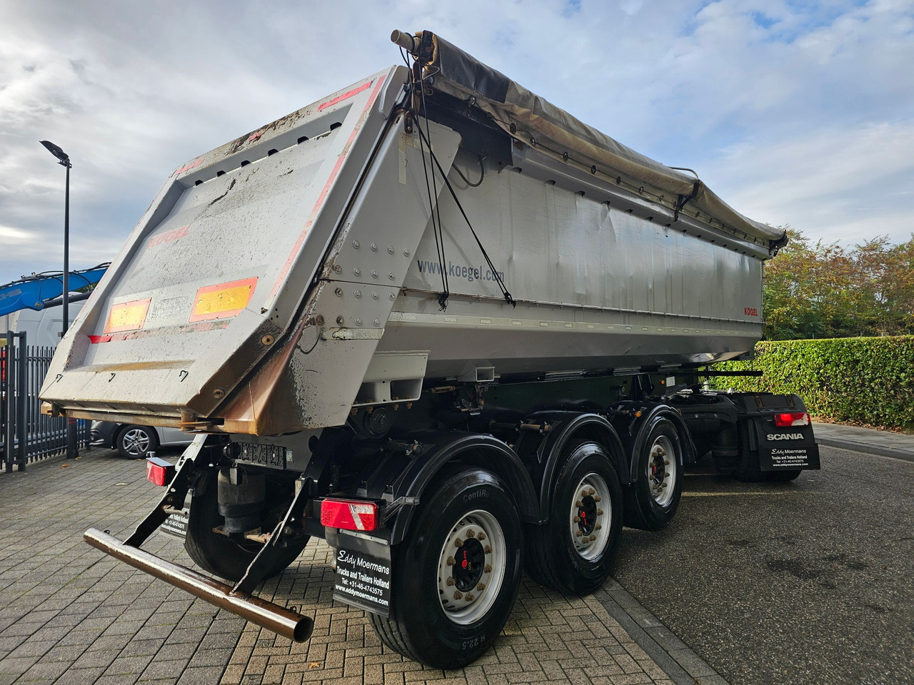 Kögel SKM24 - Puspiekabe pašizgāzējs: foto 2 Kögel SKM24 - Puspiekabe pašizgāzējs: foto 2