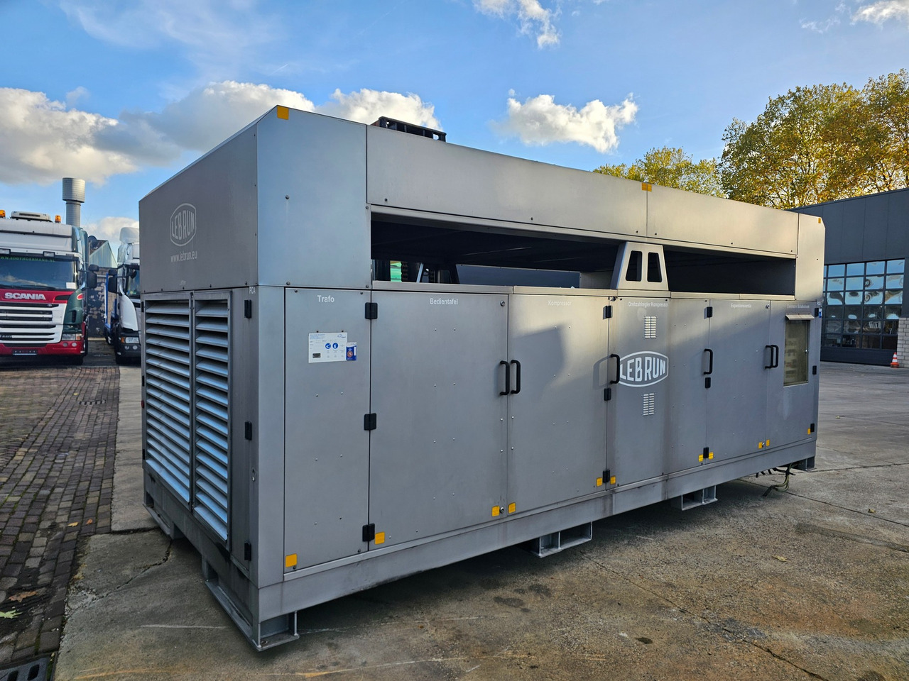 Lebrun PCA 65 0101 Ground Based Air Conditioner - Rūpnieciskā klimata kontroles iekārta: foto 1 Lebrun PCA 65 0101 Ground Based Air Conditioner - Rūpnieciskā klimata kontroles iekārta: foto 1