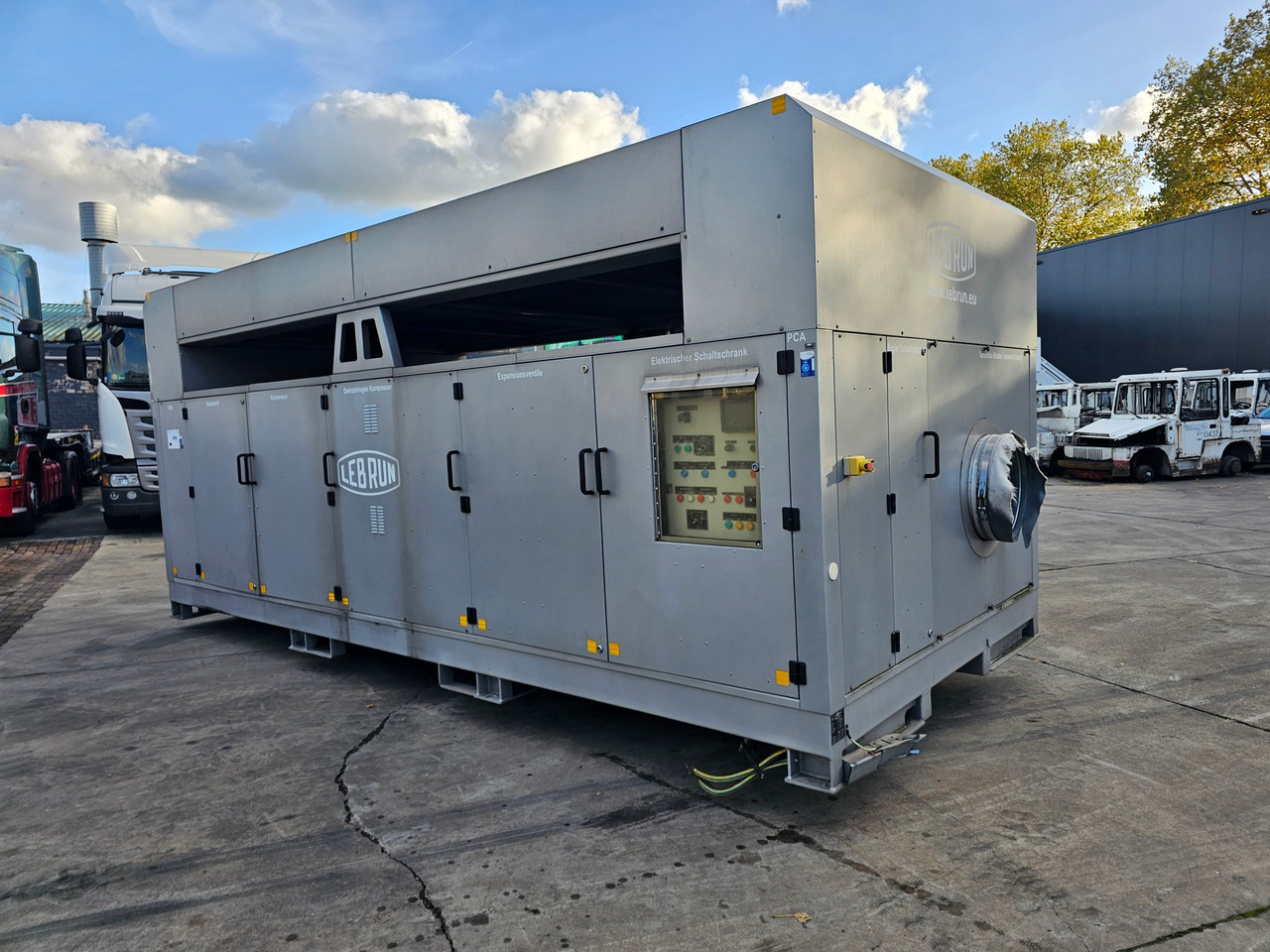 Lebrun PCA 65 0101 Ground Based Air Conditioner - Rūpnieciskā klimata kontroles iekārta: foto 3 Lebrun PCA 65 0101 Ground Based Air Conditioner - Rūpnieciskā klimata kontroles iekārta: foto 3