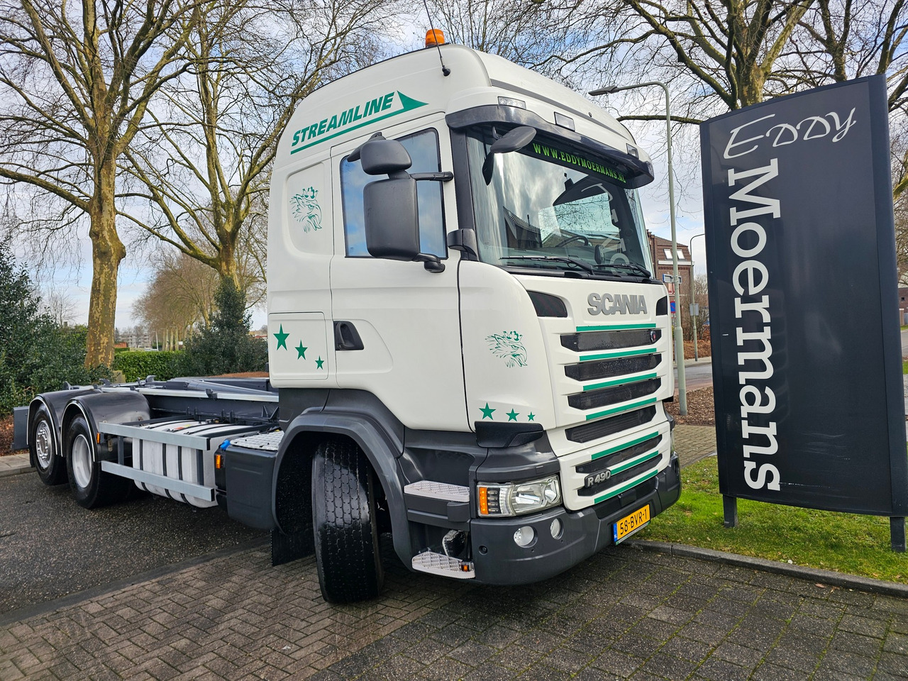 Scania R490 Highline 6x2 - Pacēlājs ar āķi: foto 1 Scania R490 Highline 6x2 - Pacēlājs ar āķi: foto 1