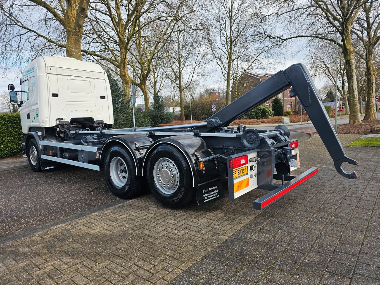 Scania R490 Highline Abrollkipper - Pacēlājs ar āķi: foto 4 Scania R490 Highline Abrollkipper - Pacēlājs ar āķi: foto 4