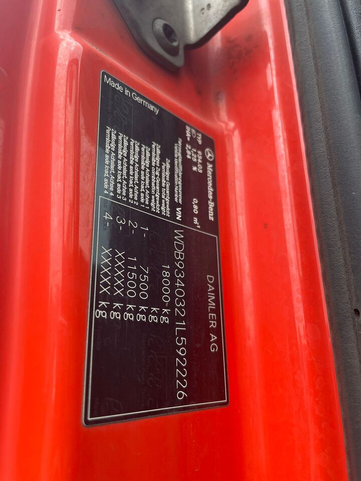 ELECTRONIC INSTRUMENT CLUSTER ACTROS MP3 CHROME - Tahogrāfs: foto 4 ELECTRONIC INSTRUMENT CLUSTER ACTROS MP3 CHROME - Tahogrāfs: foto 4