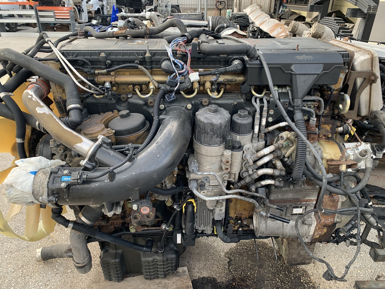 ENGINE ACTROS MP4 OM471LA EURO 5 450PS 471.909 - Dzinējs - Kravas automašīna: foto 2 ENGINE ACTROS MP4 OM471LA EURO 5 450PS 471.909 - Dzinējs - Kravas automašīna: foto 2