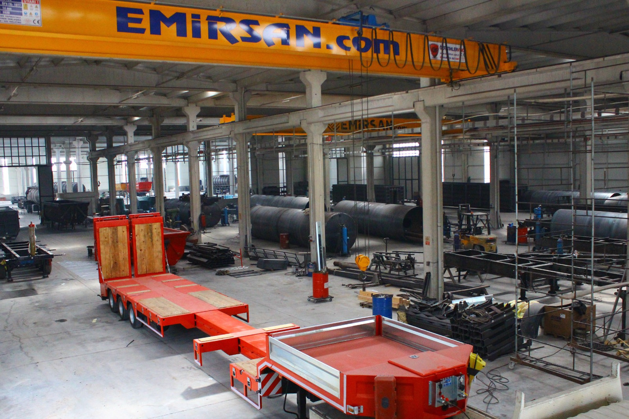 EMIRSAN 3 AXLE EXTENDABLE PLATFORM LOWBED - Puspiekabe zema profila platforma: foto 3 EMIRSAN 3 AXLE EXTENDABLE PLATFORM LOWBED - Puspiekabe zema profila platforma: foto 3