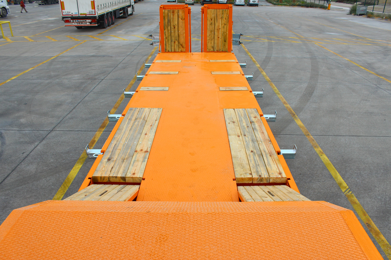 Jaunā Puspiekabe zema profila platforma EMIRSAN 4 AXLE LOWBED SEMI TRAILER: foto 19