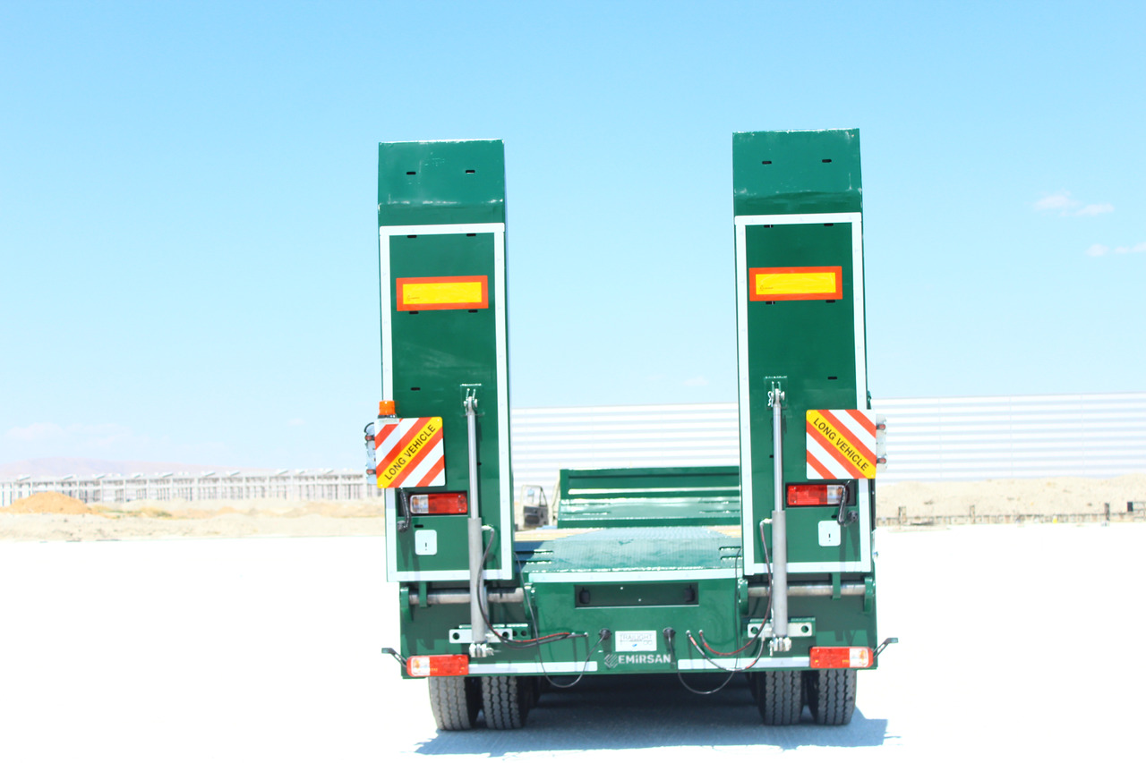 EMIRSAN 72 TONS CAPACITY 4 AXLE LOWBED - Puspiekabe zema profila platforma: foto 3 EMIRSAN 72 TONS CAPACITY 4 AXLE LOWBED - Puspiekabe zema profila platforma: foto 3