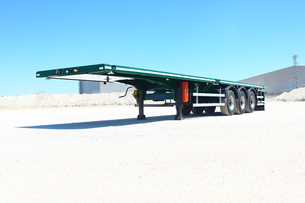 EMIRSAN Immediate Delivery From Stock 13.60 METER FLATBED - Bortu puspiekabe/ Platforma: foto 5 EMIRSAN Immediate Delivery From Stock 13.60 METER FLATBED - Bortu puspiekabe/ Platforma: foto 5