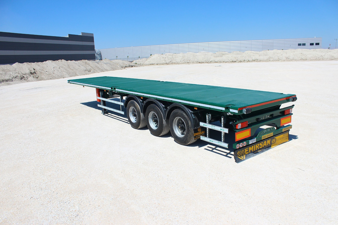 EMIRSAN Immediate Delivery From Stock 13.60 METER FLATBED - Bortu puspiekabe/ Platforma: foto 2 EMIRSAN Immediate Delivery From Stock 13.60 METER FLATBED - Bortu puspiekabe/ Platforma: foto 2
