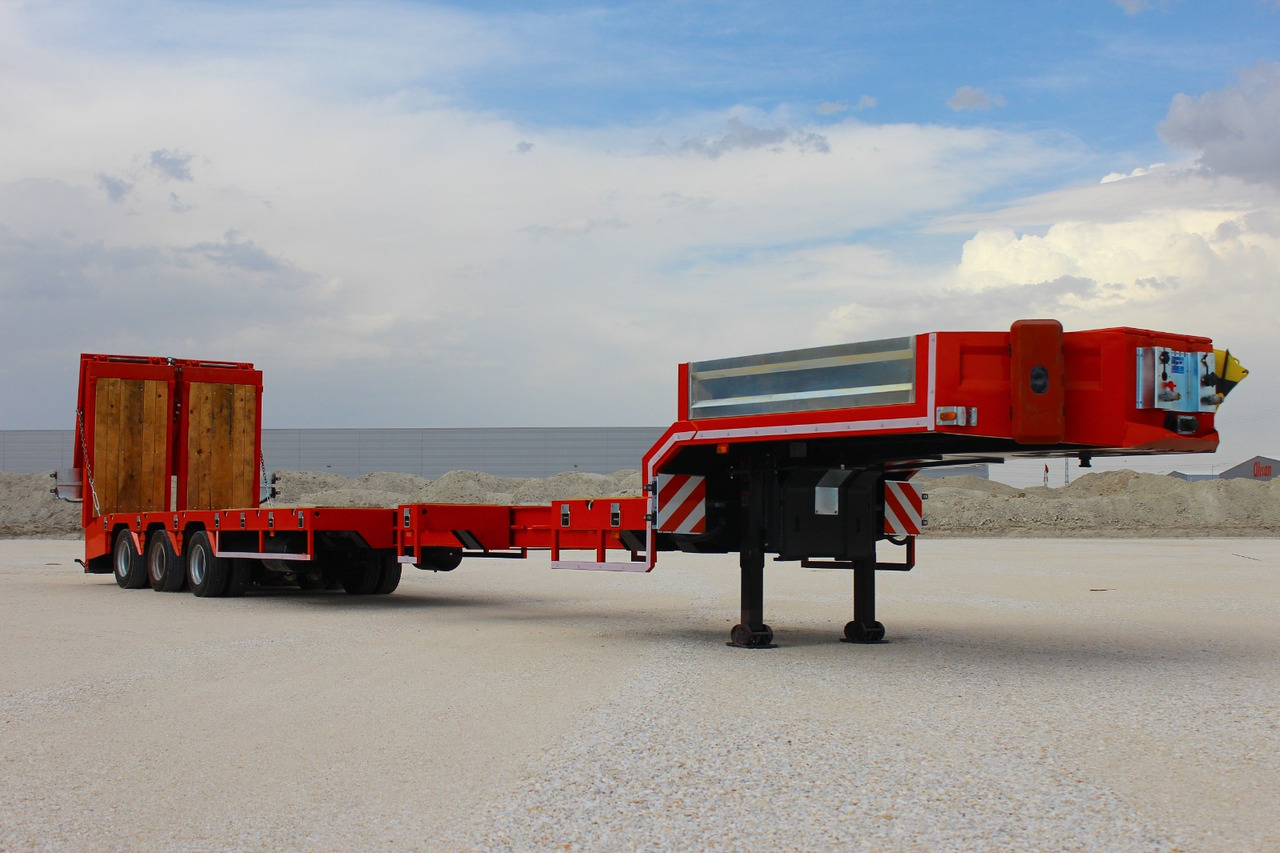 EMIRSAN Immediate Delivery From Stock - 3 Axle 60 Tons Capacity Lowbed - Puspiekabe zema profila platforma: foto 3 EMIRSAN Immediate Delivery From Stock - 3 Axle 60 Tons Capacity Lowbed - Puspiekabe zema profila platforma: foto 3