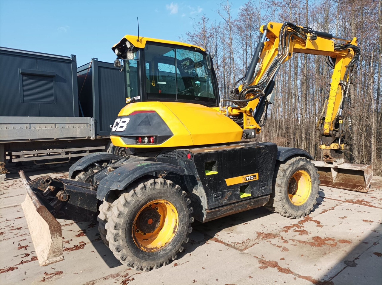 JCB HD110WT T4 - Riteņu ekskavators: foto 5 JCB HD110WT T4 - Riteņu ekskavators: foto 5